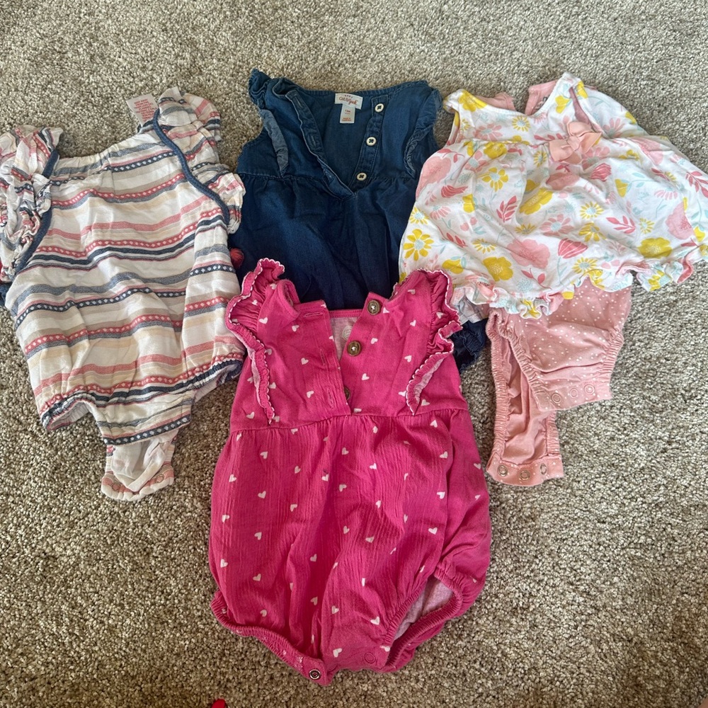 12 month Baby Rompers